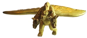 Figura Bandai King Ghidorah 1998 8" Godzilla Island Kaiju 3 cabezas dragón dorado - Imagen 1 de 11