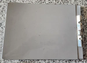 Aluminum 12 X 9 Metal Clipboard Form Holder Police Law Enforcement Use Good Cond - Picture 1 of 3