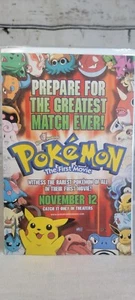 1999 POKEMON DER ERSTE FILM Comic Vintage Druck Anzeige/Poster offizielle Promo Kunst! - Bild 1 von 3