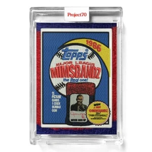 2021/22 Topps Project70® #918 🔥 1986 Topps WAX WRAPPER by Mimsbandz 🔥 - Picture 1 of 2