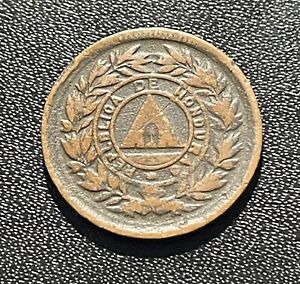 Honduras 1898/86 One Centavo Copper Coin: see description