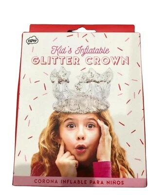 Corona Brillo Inflable Niños, Nueva Perfecta Para Fiestas Totalmente Nueva 3Pk Foto 1 de 2
