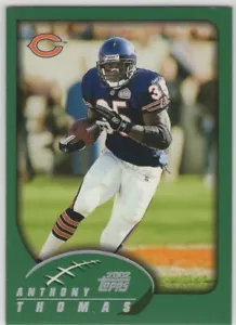 Juego de equipos de los Chicago Bears 2002 de fútbol superior - Imagen 1 de 1