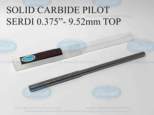SOLID CARBIDE VALVE GUIDE PILOT SERDI TOP 0.375"-9.52 MM STEM 5.49 MM LIVE - Picture 1 of 1