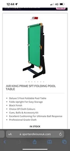 Hy-Pro 5ft Folding Snooker and Pool Table ( B Grade 14611 ) - Picture 1 of 2