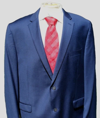 Ralph Lauren 'Black Label' Slim Fit Dark Blue Wool Dual Vent Sport Jacket 50L - Image 1 of 4