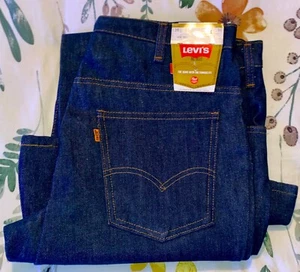 Vintage NWT Rare Levis Orange Tab 684 0217 Big Bells Talon Zip 36 x 32 - Picture 1 of 17