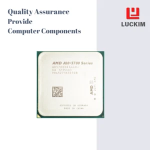 AMD A10-5700 CPU - Socket FM2 4 Cores 4 Threads 3.4GHz 4MB L2 Cache 4MB L3 Cache - Picture 1 of 7