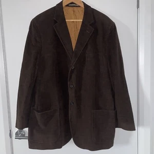 GANT Men’s Cotton Blazer Jacket In Dark Brown Size EU 56/ XL ( Thick And Heavy ) - Picture 1 of 3