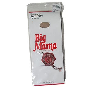 Big Mama Hosiery Women's Size 8.5–11 Sunlight Knee High Extra Wide Top - Picture 1 of 3
