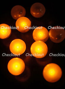 12 LED Amber Mini Berries Lights Waterproof Floating Ball Party Wedding Decorate