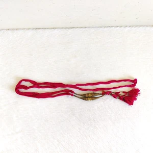 Vintage Necklace Thread Jewellery Decorative Accessory Collectible Rare J16 - Picture 1 of 6