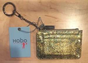Nwt Women's Hobo Leather Keychain Card Wallet Kai, Halo Stingray, MSRP $54.00 - Picture 1 of 4
