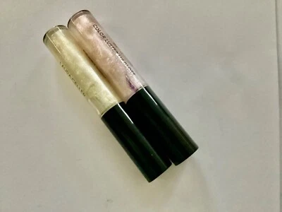 Laura Geller Color Luster Lip Gloss Diamond Dust + City Lights Duo New