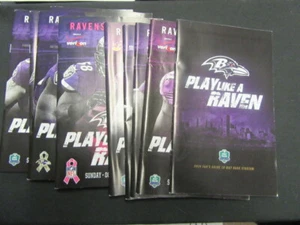 Baltimore Ravens 2014 Lot of Game Programs, Tickets, Schedule, Etc.     WF - Picture 1 of 3