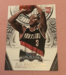 2013-14 Panini Crusade #136 C.J. McCollum RC Rookie BLAZERS