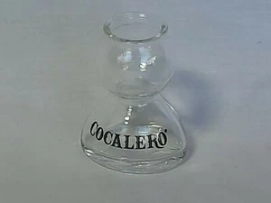 1x Cocalero Glass Cocabomb Double Bubble Quaffer 2 Oz Shot Glass Never Used Mint - Picture 1 of 4