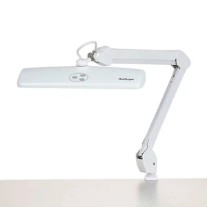 Amscope 12W 72 LED Task Lamp on Articulating Arm with Table Clamp 21� Height - Picture 1 of 6