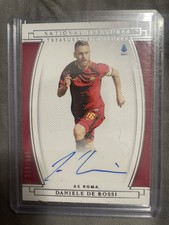 2020-21 Panini Chronicles National Treasures Auto Card Daniele De Rossi /500