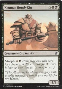 2X KRUMAR BOND-KIN 077/269 KHANS OF TARKIR MTG MAGIC NM X2 - Picture 1 of 1
