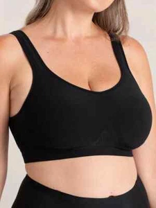 Truekind Everyday Comfort Straps Wireless Shaping Bra Black Size 3XL - Picture 1 of 5
