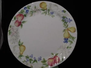 Corelle Chutney Dinner Plate (s) Fruit Berries Swirled Rim - Picture 1 of 1