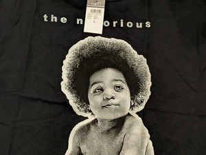 Rue21 Black Biggie Baby Notorious Graphic Tee L LARGE SOLD OUT - Picture 1 of 4