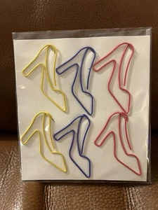 Disney Parks Cinderella Slipper Shoe Paper Clips NIP - Picture 1 of 3
