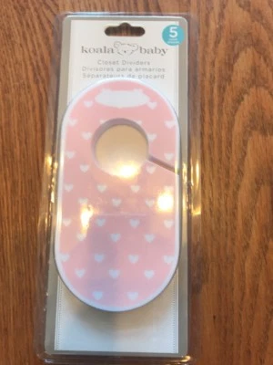Bebé Niño Niños Nuevo Koala Bebé 5 Pack Divisores Armario - Rosa Envío N 24h Foto 1 de 4