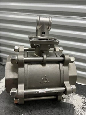 FNW Stainless Steel Ball Valve 4in Flanged CF8M 1000CWP - Image 1 of 4