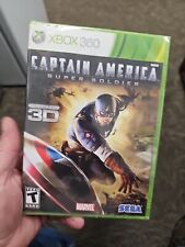 Captain America: Super Soldier (Microsoft Xbox 360, 2011) Brand New Sealed