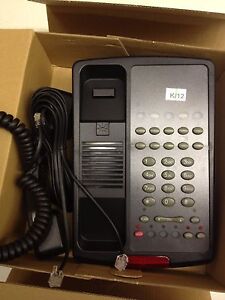 NEW Cetis Hotel Phone Aegis 10S-08 Black TouchLite