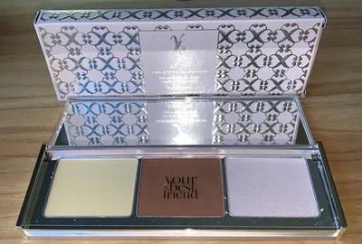 ybf Face Shaping Powder Trio-Simply Gorgeous-Compact W/Mirror-NIB - Image 1 of 3