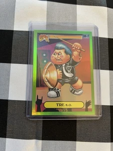 2025 Topps Garbage Pail Kids Battle Of The Bands 19/75 Green Parallel TRE K.O. - Picture 1 of 8