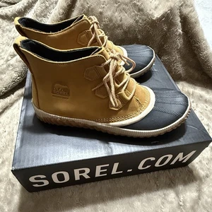 Sorel Out N About Plus Winter Enten-Bootie elchblau NL3069-286 Damengröße 10,5 NEU - Bild 1 von 22