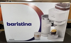 Máquina de café espresso Philips Baristina + paquete de espumador de leche. Cafetera compacta. - Imagen 1 de 4