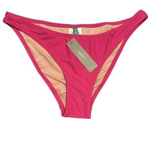 Neu J. Crew Heritage 1989 High Leg Bikinihose Small Radiant Fuchsia Pink Neu mit Etikett - Bild 1 von 5