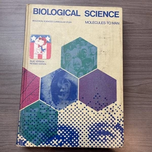 Biological Science : Molecules To Man (Blue Edition) Revised Edition 1968 - Picture 1 of 10