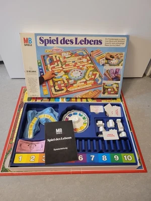MB Spiele: 1978 Spiel des Lebens 604 4560 00 komplett mit Anleitung - Bild 1 von 4