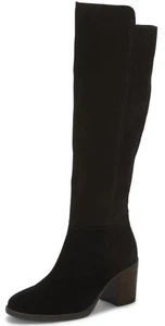 Lucky Brand Bonnay kniehohe Damenstiefel, schwarz extra weit, 6 - Bild 1 von 7