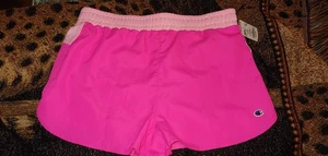 Pantalones Cortos Atléticos Champion Poliéster Rosa Impactante Niñas Sixe XL - Imagen 1 de 4
