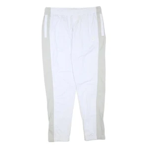 NIKE Mens Joggers White & Grey XL W34 L30 Regular Fit Tapered Leg Sportswear - Picture 1 of 6