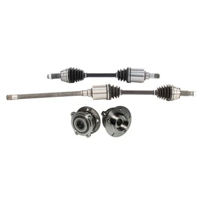 Front CV Axles & Wheel Hub Bearings for 2007-2013 BMW X5 & 2008-2014 BMW X6 - Image 1 of 4