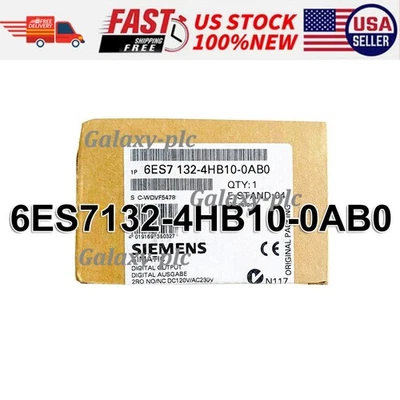 Nuevo Siemens 6ES7132-4HB10-0AB0 6ES71324HB100AB0 SIMATIC DP 5 MÓDULOS ELECTRON Foto 1 de 4