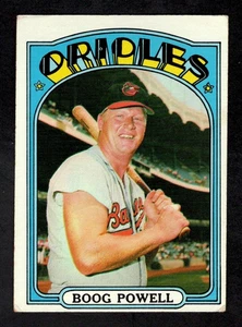 1972 Topps Baseball Card #250 Boog Powell Baltimore Orioles VG-EX ee - Picture 1 of 2