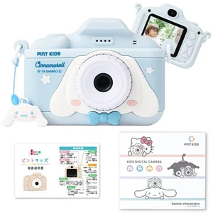 Sanrio Cinnamoroll Kids Camera Toy | 48MP Photo, 1080p Video, 32GB, Gift Set JP - Picture 1 of 6