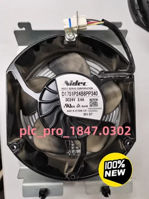 1PCS NEW NIDEC D1751P24B8PP340 Inverter Cooling Fan 24V 3.4A ABB880/580 4-wire - Image 1 of 4