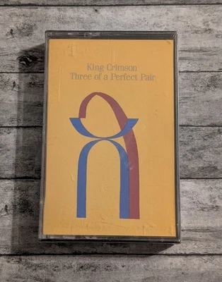 King Crimson - Three Of A Perfect Pair (1984 Cassette) 80s Fripp Prog - Sealed  - Image 1 of 4