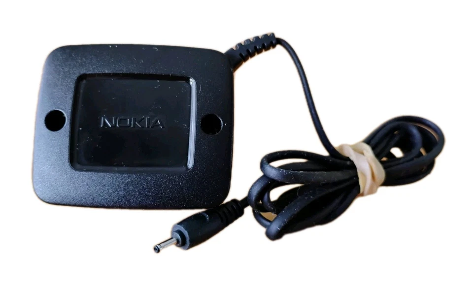Cargador de pared genuino Nokia AC-3X negro 5V 350mA pequeño pin red para Nokia 2760 Foto 1 de 4