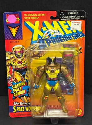 Figura de acción Toy Biz 1994 X-Men Phoenix Saga Space Wolverine octava edición nueva Foto 1 de 3